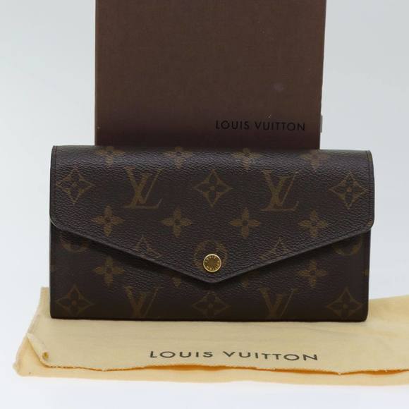 LOUIS VUITTON Monogram Portefeuille Sarah Rose Valerine M62235 LV Auth am6274 - Picture 12 of 16